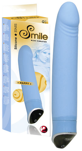SMILE Happy - 7 fokozatú vibrátor (kék) kép