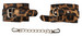 Excellent Power - bilincsek fém lánccal (leopárd) kép