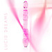 FEELZTOYS GLAZZZ Lucid Dreams - gyöngyös üveg dildó (pink) kép