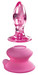 Icicles No. 90 - anál üveg dildó (pink) kép