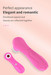 Lonely Sucking Massager - léghullámos csiklóizgató (pink) kép
