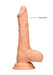 RealRock Dong 7 - élethű, herés dildó (17 cm) - natúr kép