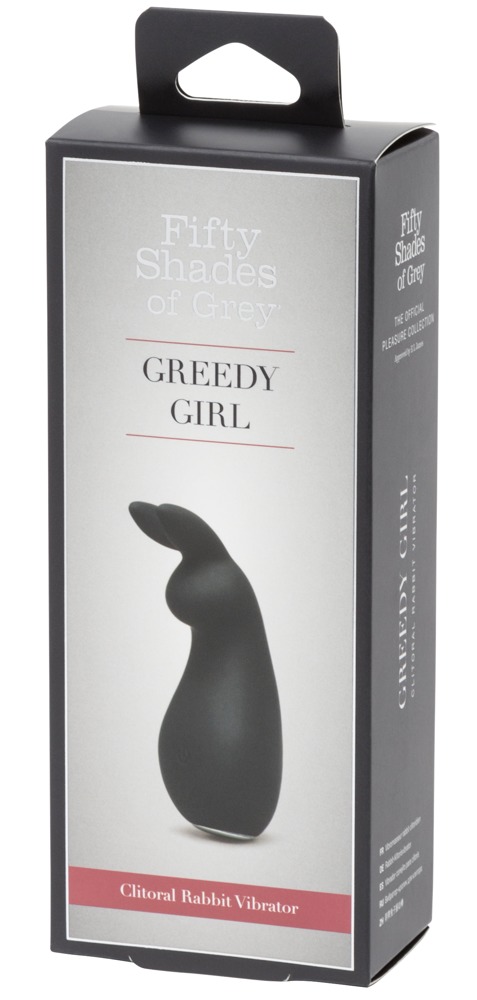 A szürke ötven árnyalata Clitoral Greedy Girl - akkus csikló vibrátor (fekete) kép