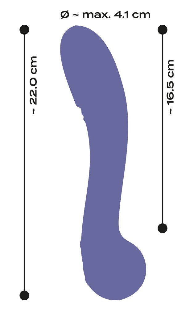 AWAQ.U 3 - akkus, G-pont vibrátor (lila) G-pont izgató kép