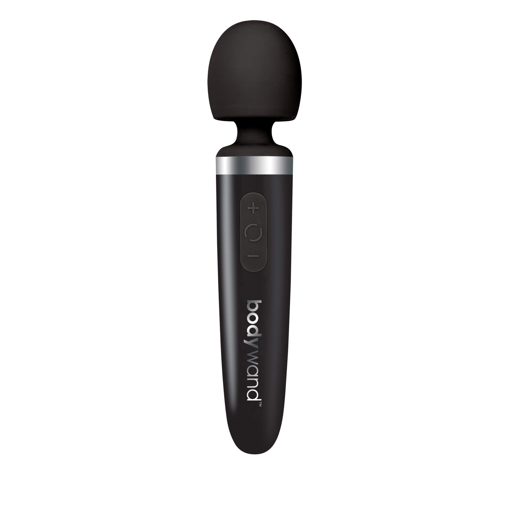 Bodywand Aqua - akkus mini masszírozó vibrátor (fekete) Nagy és normál vibrátor kép