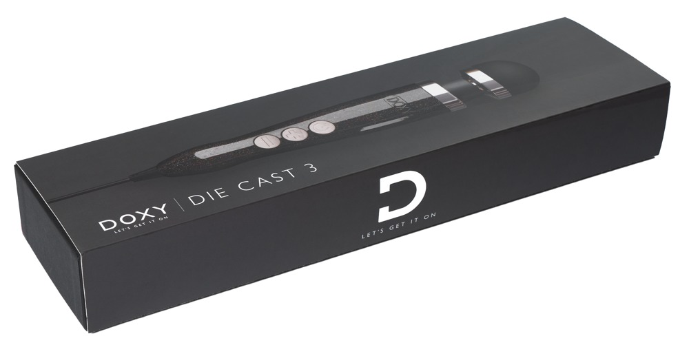 Doxy Die Cast 3 Wand - hálózati masszírozó vibrátor (fekete) kép