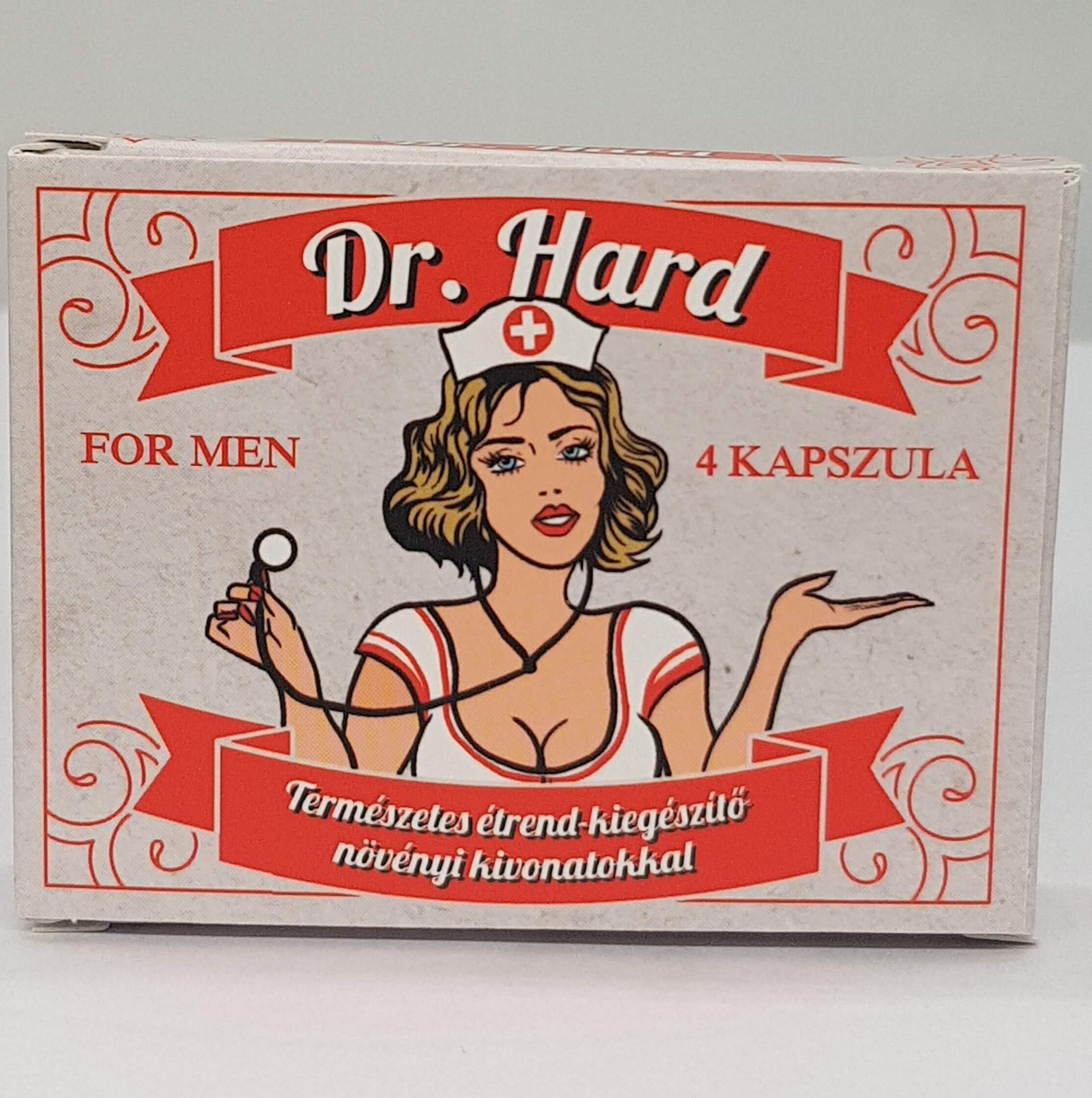 Dr. Hard for men - természetes étrendkiegészítő férfiaknak (4 db) kép