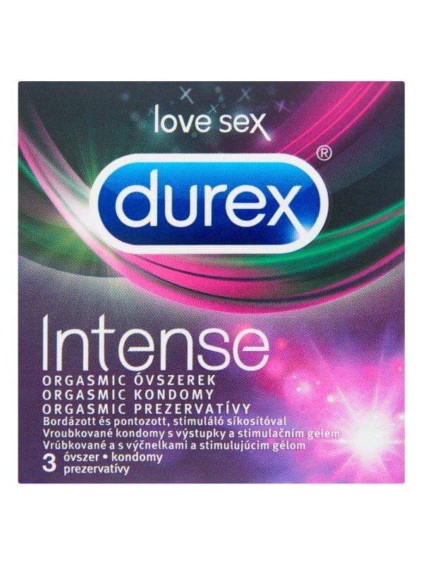 Durex Intense - ejakuláció késleltető óvszer (3 db) kép