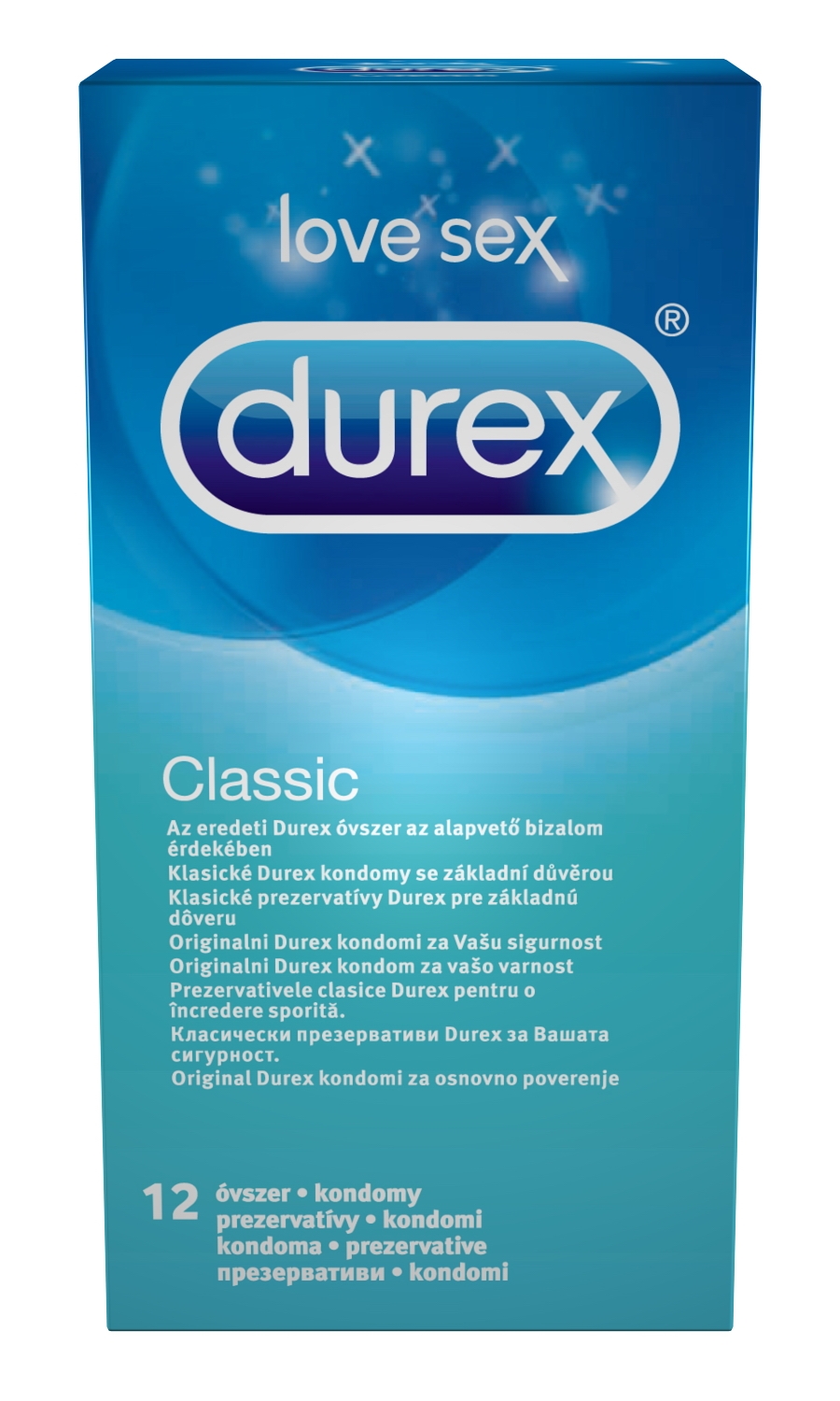 Durex klasszikus óvszer (12 db) kép
