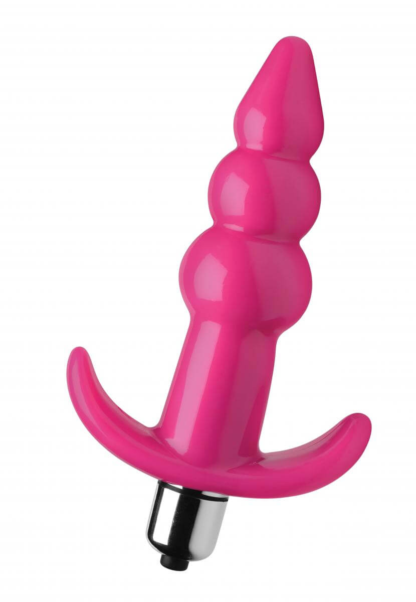 Frisky Bubbling - gömbös anál vibrátor (pink) kép
