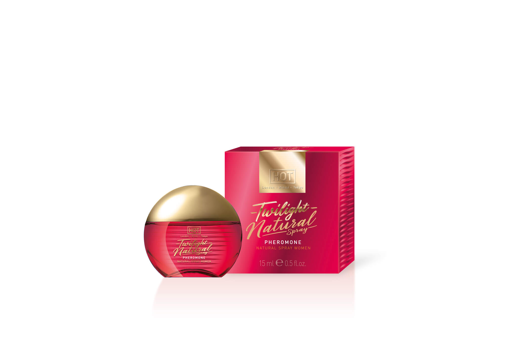 HOT Twilight Natural -  feromon parfüm nőknek (15 ml) - illatmentes Parfüm, kozmetikum kép