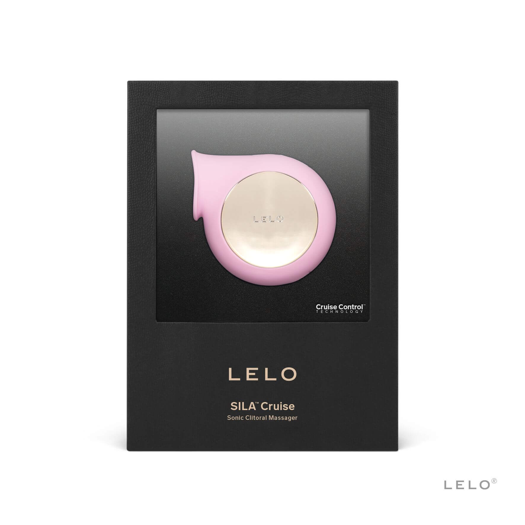 LELO Sila Cruise - hanghullámos csikló vibrátor (pink) Csikló izgató vibrátor kép