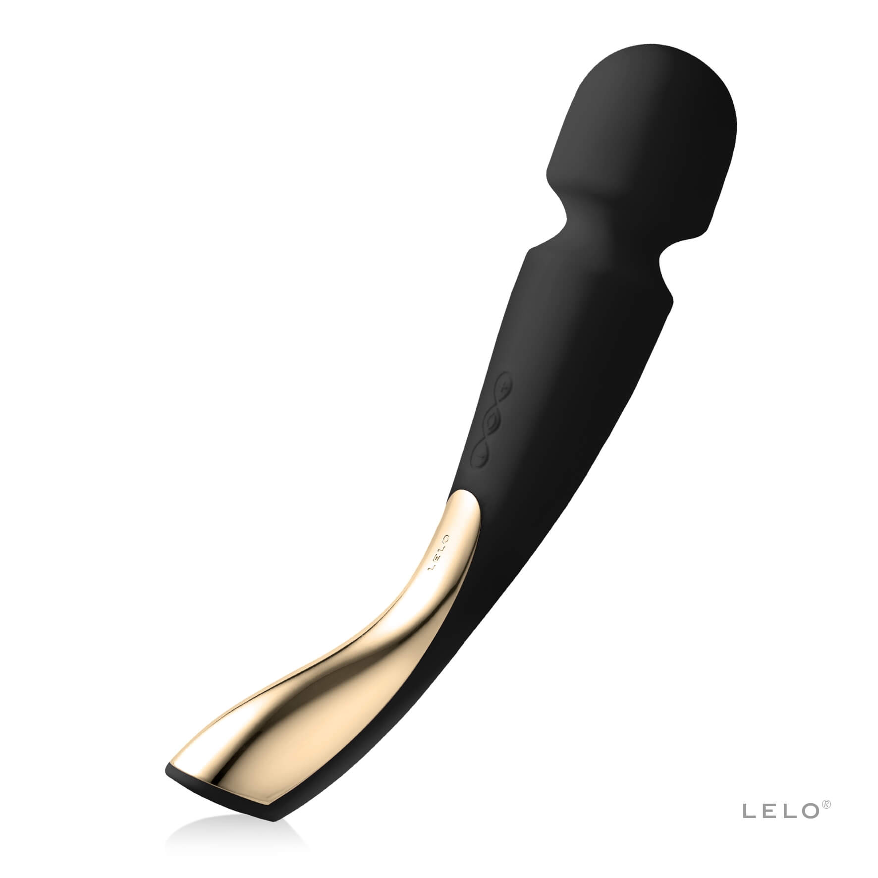 LELO Smart Wand 2 - nagy - akkus, masszírozó vibrátor (fekete) kép