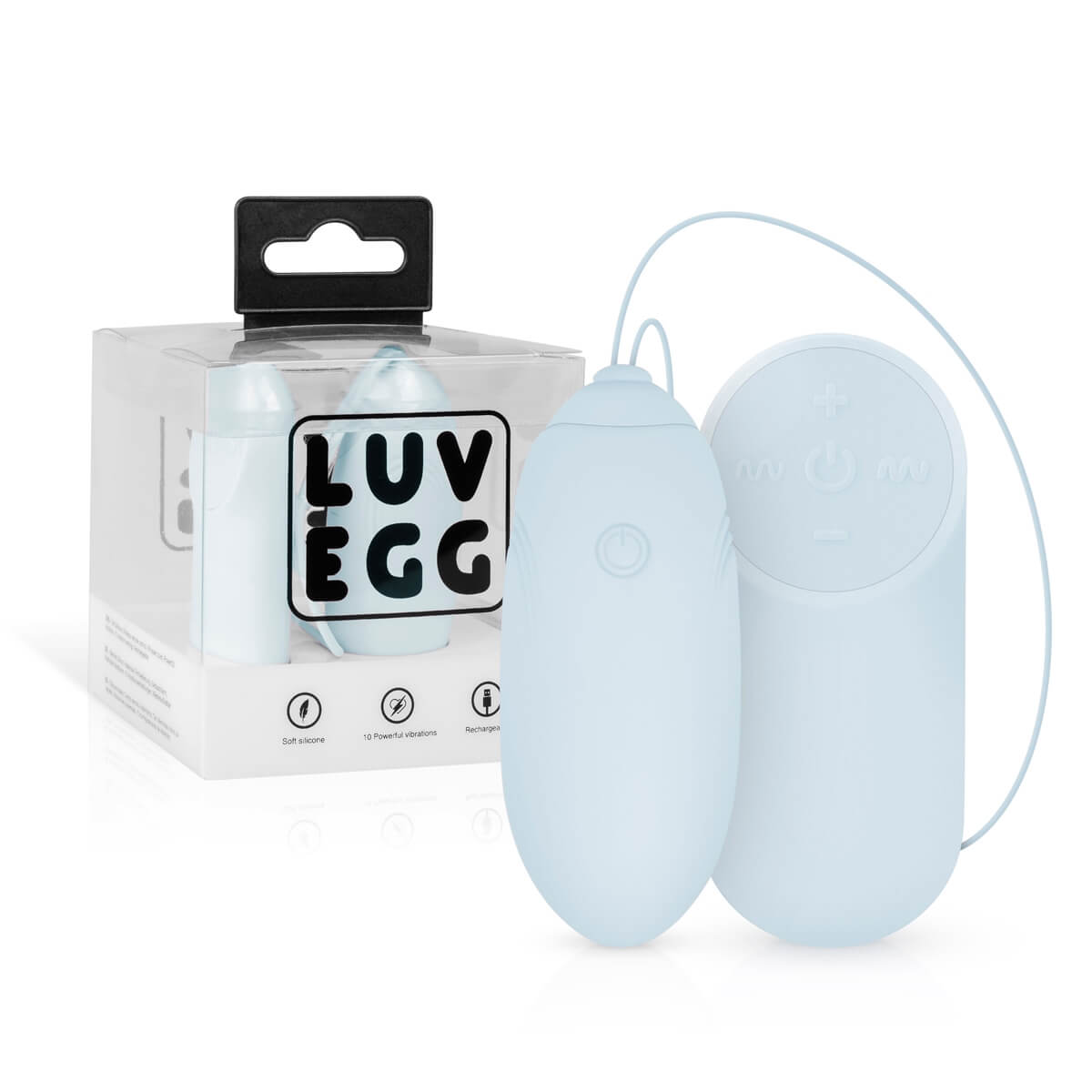 LUV EGG - akkus, rádiós vibrációs tojás (kék) kép