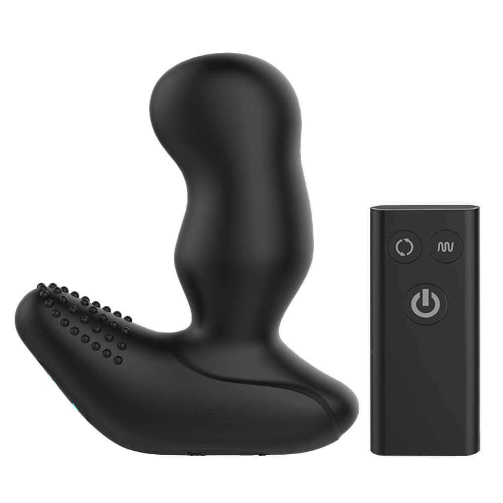Nexus Revo Extreme - akkus, rádiós, forgó prosztata vibrátor (fekete) kép
