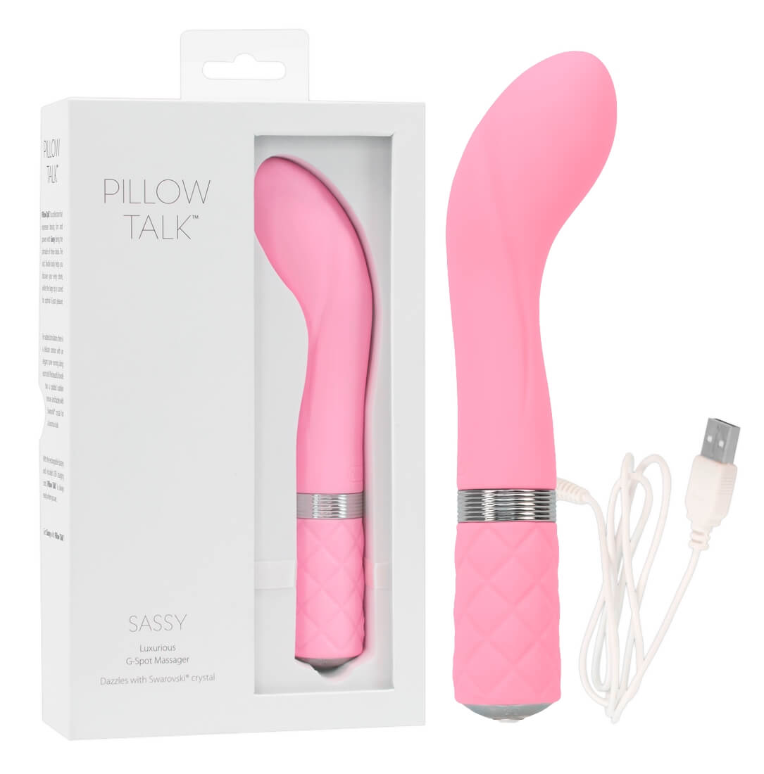 Pillow Talk Sassy - akkus G-pont vibrátor (pink) kép