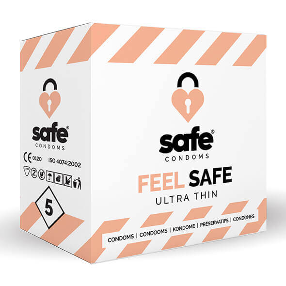 SAFE Feel Safe - vékony óvszer (5 db) kép