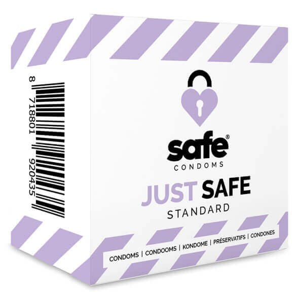 SAFE Just Safe - standard, vaníliás óvszer (5 db) kép