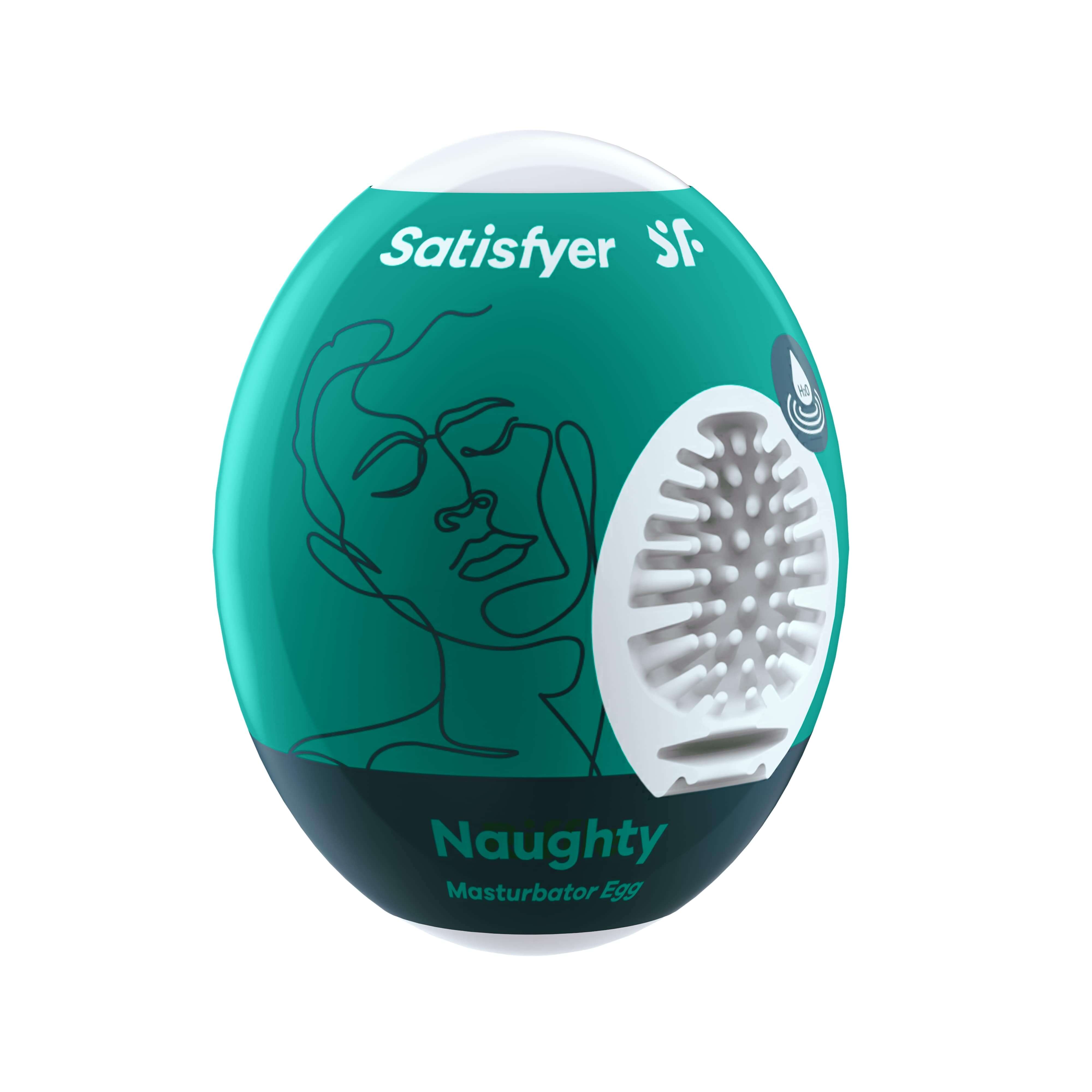 Satisfyer Egg Naughty - maszturbációs tojás (1 db) kép