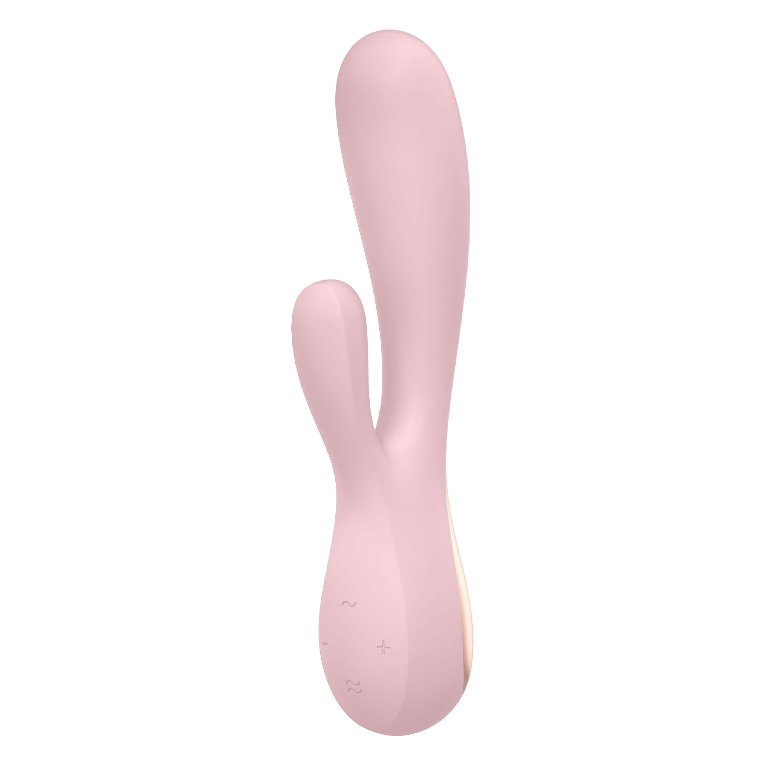 Satisfyer Mono Flex - okos, akkus, vízálló vibrátor (halvány pink) Hüvely és csikló izgató vibrátor kép