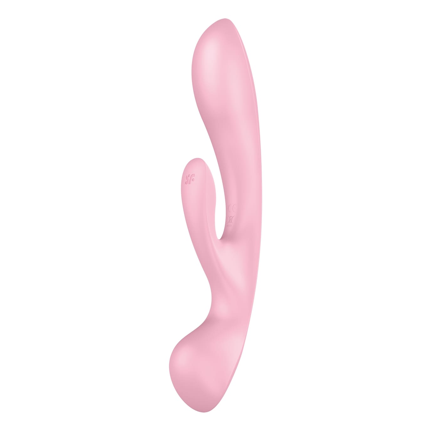 Satisfyer Triple Oh - akkus, csiklókaros vibrátor (pink) kép