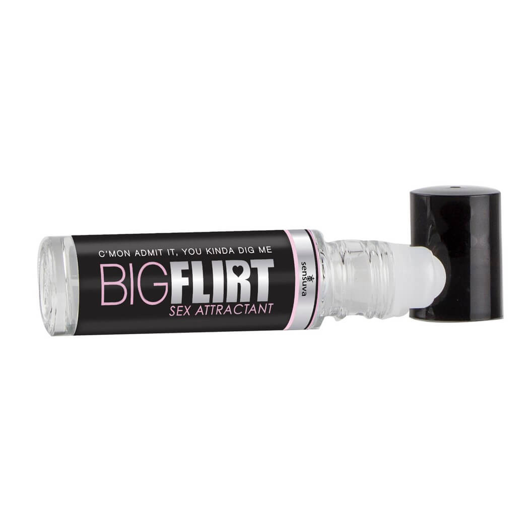 Sensuva Bigflirt - golyós feromon parfüm nőknek és férfiaknak (10 ml) Parfüm, kozmetikum kép
