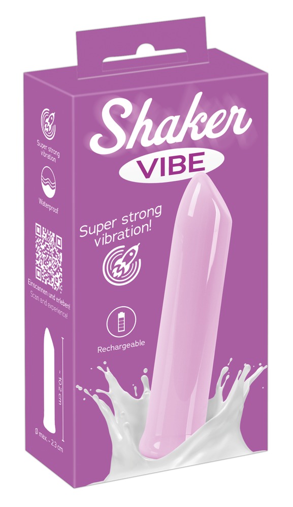 Shaker Vibe - akkus rúdvibrátor (lila) Kicsi vibrátor kép