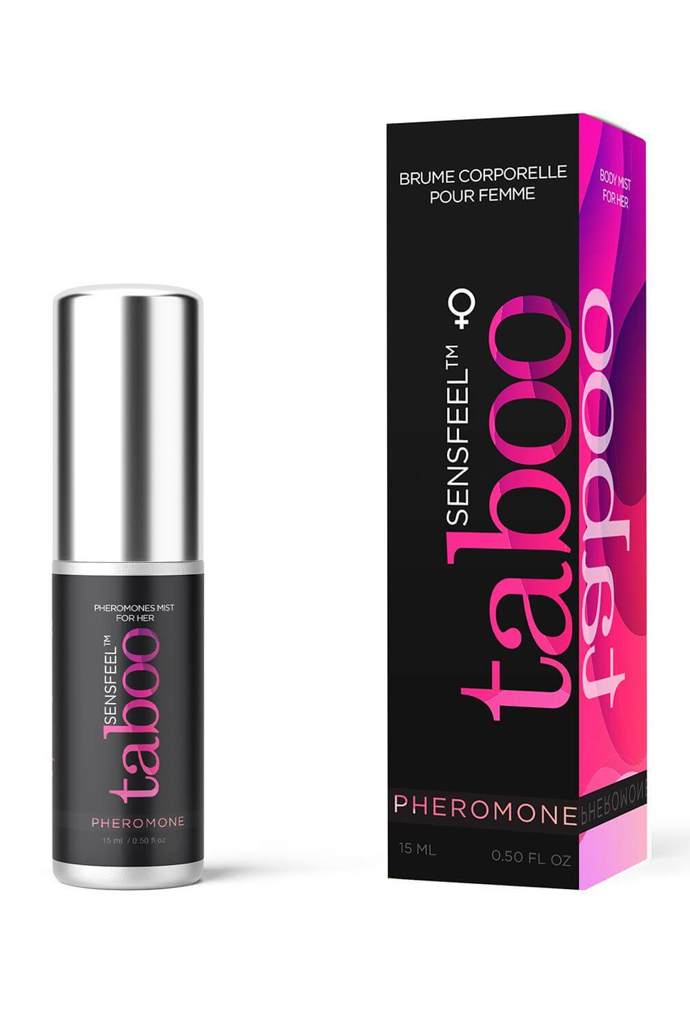 Taboo Pheromone for Her - feromonos tespermet nőknek - natúr (15 ml) Parfüm, kozmetikum kép