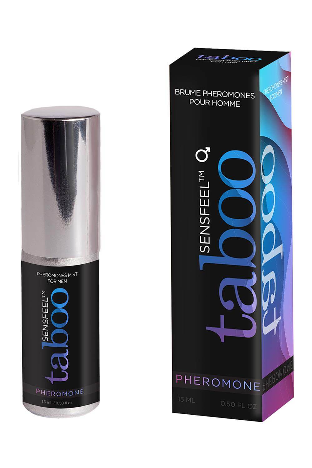Taboo Pheromone for Him - feromonos tespermet férfiaknak - natúr (15 ml) Parfüm, kozmetikum kép