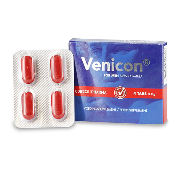 Venicon - étrendkiegészítő kapszula fériaknak (4 db) kép