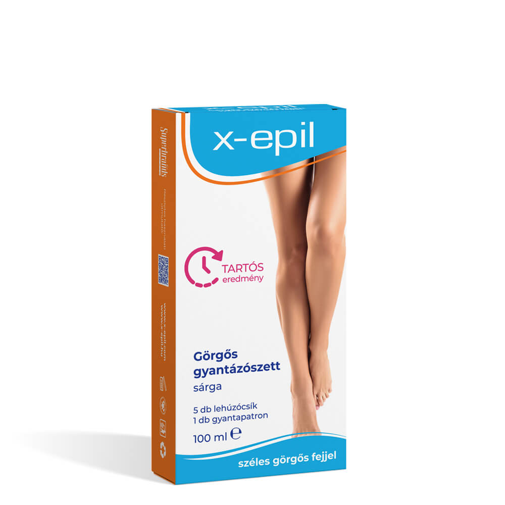 X-Epil - görgős gyantázószett - sárga Intim higiénia, intim ápolás kép