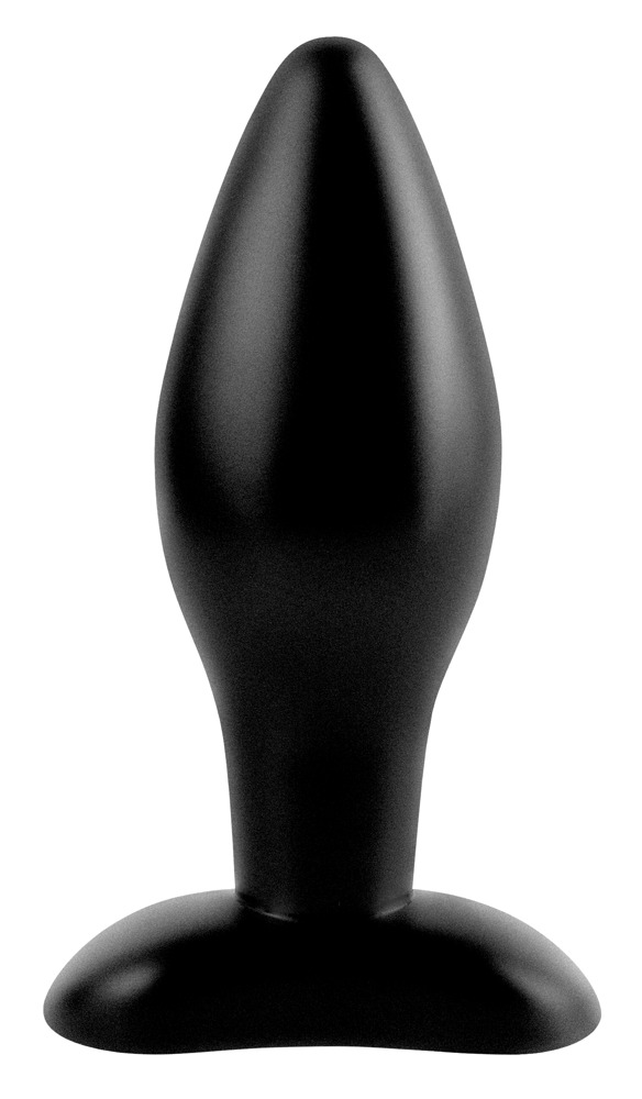 Analfantasy Medium plug - szilikon anál dildó - közepes (fekete) kép